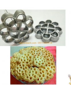 Khuôn bánh nhúng gang VN 5cm
