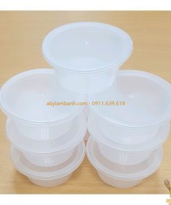 Hũ flan nhựa VT tròn số 0 -120ml
