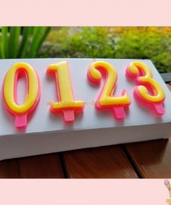Nến số sinh nhật - số 9