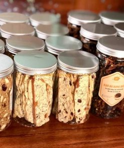 Hủ nhựa PET nắp nhôm / thiếc - 800ml