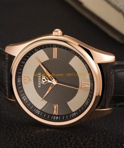 Đồng hồ nam Yazole 416 dây đen