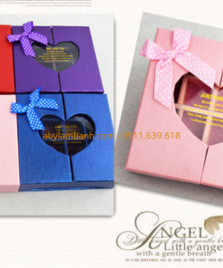 Hộp quà socola 16 ô cửa sổ