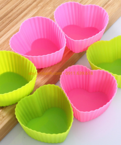 Khuôn cup silicon tim rời