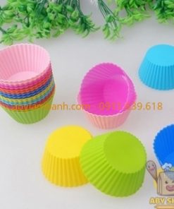 Cup silicon tròn rời - 7cm