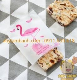Set 100 túi ép hồng hạc  7 x 9cm