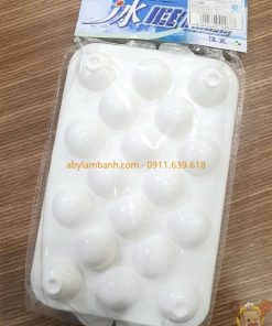 Khuôn mochi nhựa 18 ô 2.5cm