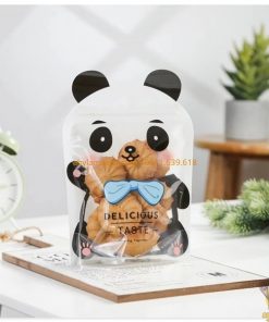 Túi zip đựng bánh gấu trúc 15 x 22cm