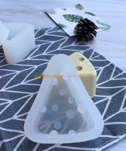 Khuôn silicon 4D - Phô mai Tom Jerry 7cm7