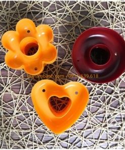 khuôn nhấn cut donut tim