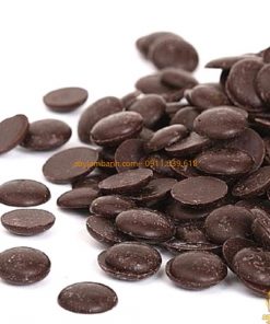 Socola/chocolate nút đen Puratos 72% cacao - túi lẻ 100 gram