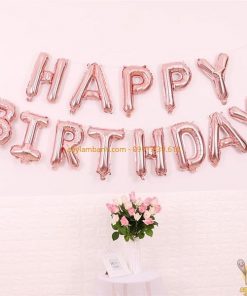 Bong Bóng hơi chữ Happy Birthday