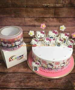 Viền nylon cứng quấn thành bánh Kitty