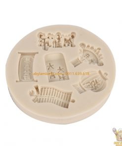 Khuôn silicon 4D - pháo lồng đèn 1366