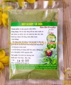 Bột màu Lá Nếp- Lá Dứa 50gr