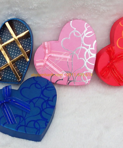 Hộp quà / đựng socola trái tim 10 viên