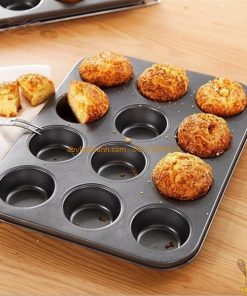 Khuôn cupcake 12 ô