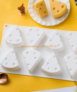 Khuôn silicon 8 viên phô mai Tom Jerry