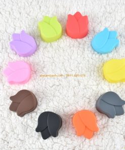 Cup silicon hoa tulip rời