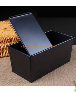 Khuôn bánh mì gối / sandwich 500g đen