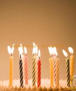 Nến xoắn vỉ có chân