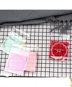 Túi dán bánh quy nơ For You 7x7cm