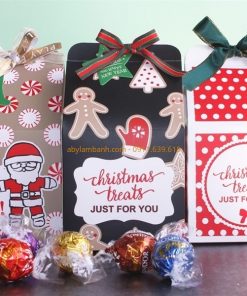 Hộp giấy Noel - ông già Noel