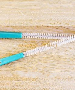 Chổi cọ rửa đui bắt kem cán xanh