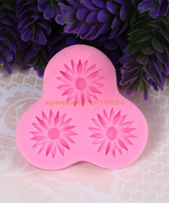 khuôn RC 4D - 3 hoa cúc R054