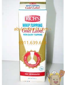 Kem Topping Cream Rich Gold- 1l