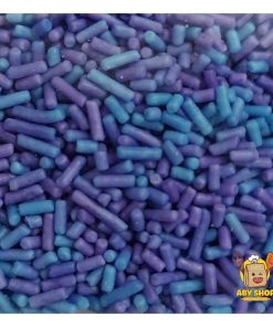 Bông đường cốm sợi màu tím