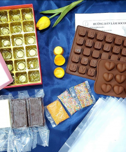 Bộ kit 14 làm socola 18 viên