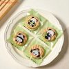 Set 100 Túi dán bánh quy Panda 7x7cm